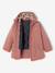 3-in-1 parka voor meisjes marineblauw+rouge - vertbaudet enfant 