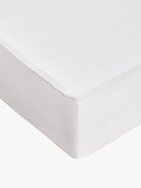 Set van 2 insteeklakens van jersey behandeld met BI-OME® wit - vertbaudet enfant 