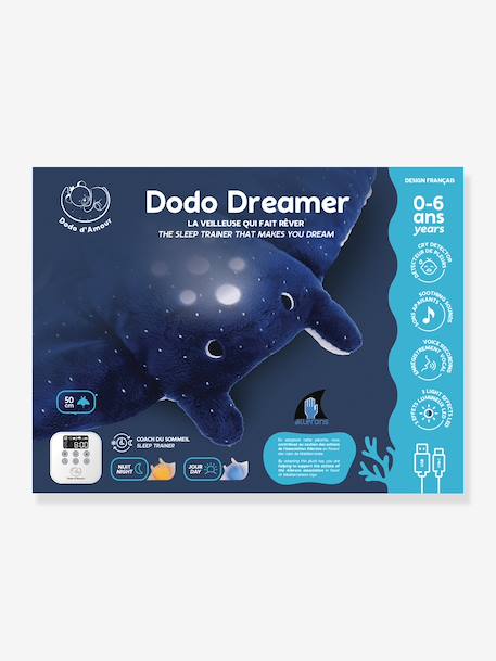 Nachtlampje knuffelrog Dodo Dreamer blauw - vertbaudet enfant 