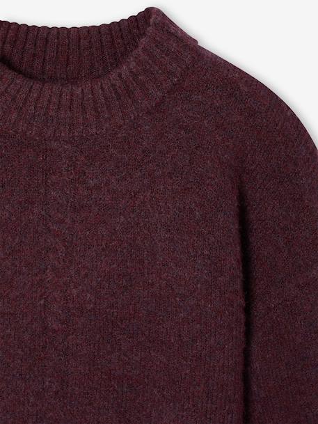 Meisjestrui met boxy fit pruim+rozen - vertbaudet enfant 