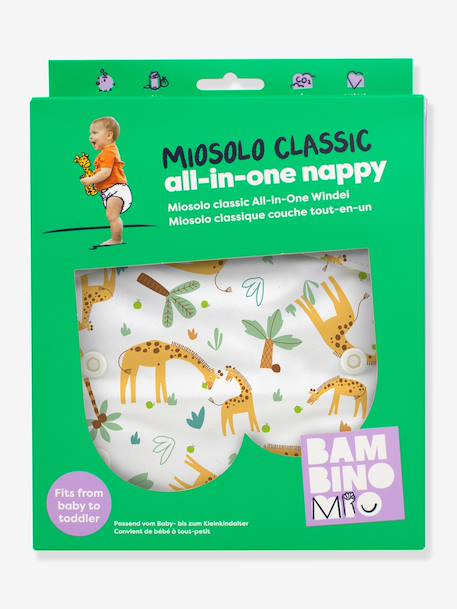 Miosolo alles-in-éénluier BAMBINO MIO groen+rozen+wit - vertbaudet enfant 