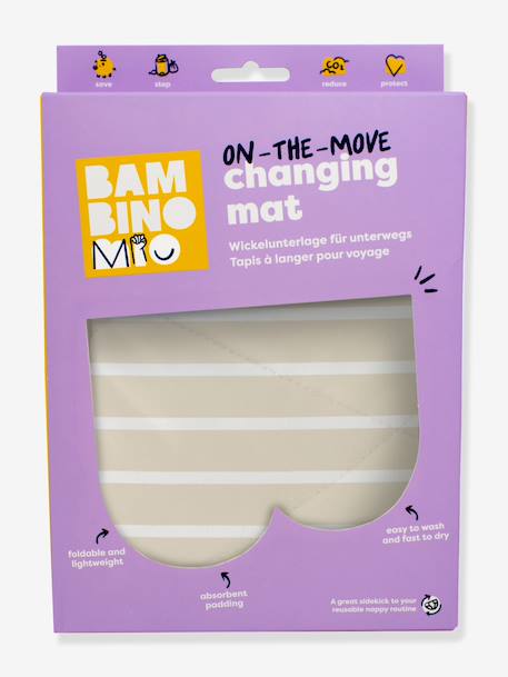 BAMBINO MIO verschoningsmat voor onderweg beige - vertbaudet enfant 