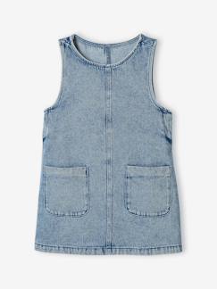 -Denim overgooier voor meisjes