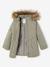 3-in-1 parka met capuchon meisje DARK GREEN+groengrijs+kaki+PURPLE DARK+salie+zwart - vertbaudet enfant 