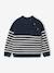 Meisjestrui met strepen ecru+marineblauw - vertbaudet enfant 