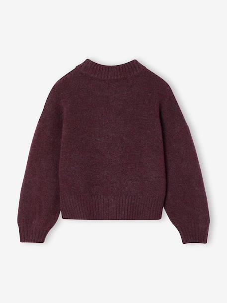 Meisjestrui met boxy fit pruim+rozen - vertbaudet enfant 