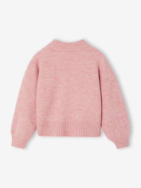 Meisjestrui met boxy fit pruim+rozen - vertbaudet enfant 