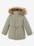 3-in-1 parka met capuchon meisje DARK GREEN+groengrijs+kaki+PURPLE DARK+salie+zwart - vertbaudet enfant 