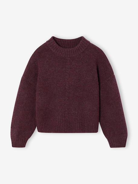 Meisjestrui met boxy fit pruim+rozen - vertbaudet enfant 