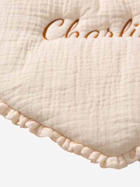 Set van 2 hartjes muurdecoraties ecru - vertbaudet enfant 
