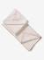Badcape en hydrofiele doek in cadeauverpakking ecru - vertbaudet enfant 