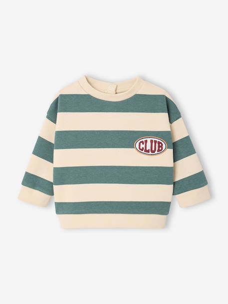 Babyset sweater en broek smaragdgroen - vertbaudet enfant 