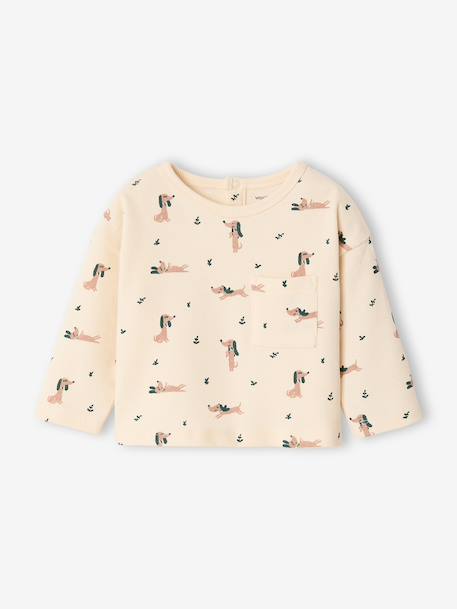 Babyset T-shirt en broek jongen groen+karamel - vertbaudet enfant 