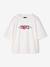T-shirt Rolling Stones meisje ecru - vertbaudet enfant 