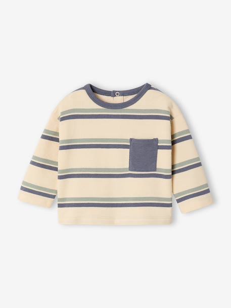 Babyset T-shirt en broek jongen groen+karamel - vertbaudet enfant 