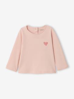 -Babyshirt met lange mouwen en hart