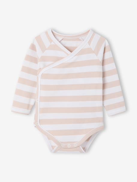 4-delige babyset jongen gemêleerd beige - vertbaudet enfant 