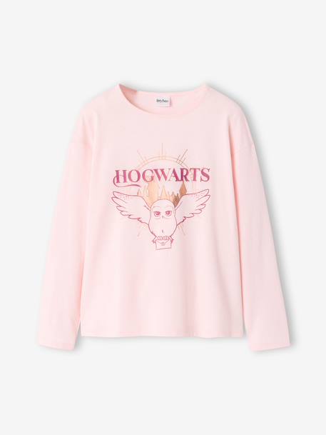 Harry Potter T-shirt met lange mouwen lichtroze - vertbaudet enfant 