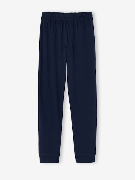 Set van 2 pyjama's voor jongens marineblauw - vertbaudet enfant 