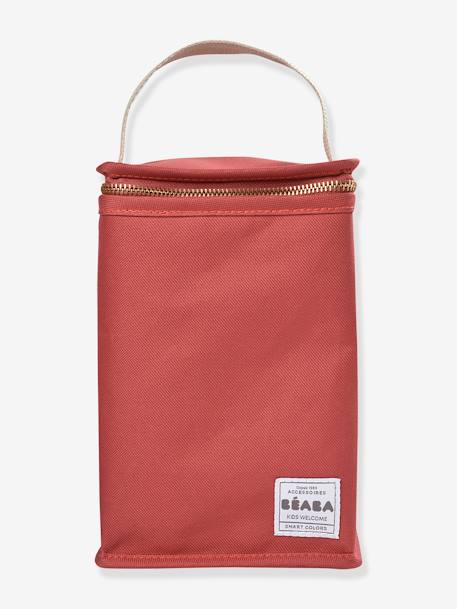 Koeltas voor zuigflessen van BEABA bruin, bedrukt+grijs+Marineblauw/stripes+parelgrijs+rozen+saliegroen+Terracotta - vertbaudet enfant 
