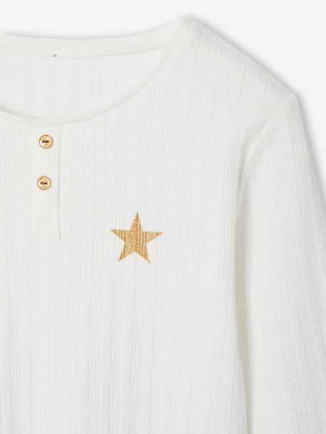 Meisjespyjama met broek lichtroze - vertbaudet enfant 