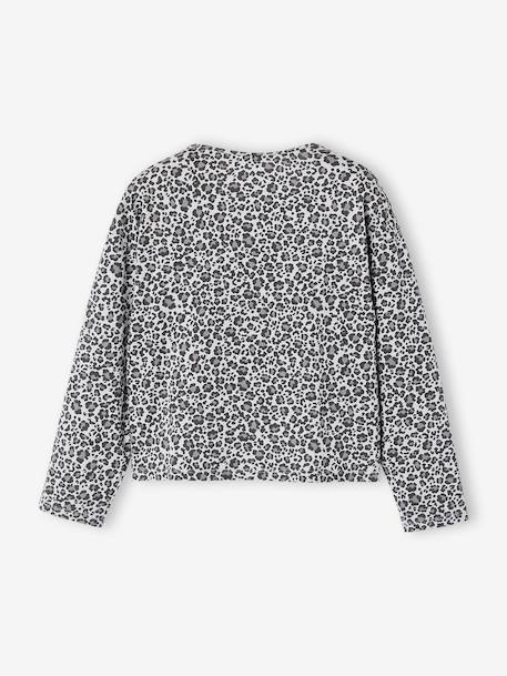 Set van 2 pyjama's voor meisjes gemêleerd grijs - vertbaudet enfant 