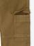 Cargo broek jongen jeansblauw+olijf - vertbaudet enfant 