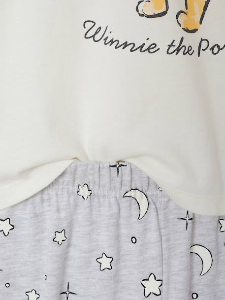 Winnie pyjama voor meisjes gemêleerd grijs - vertbaudet enfant 