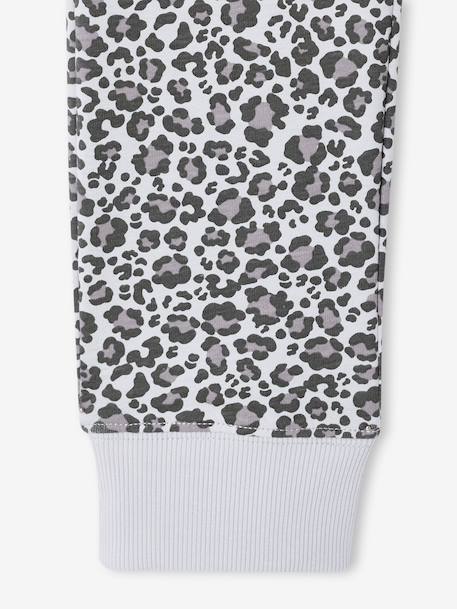 Set van 2 pyjama's voor meisjes gemêleerd grijs - vertbaudet enfant 