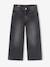 Wijde meisjesjeans medium lichaamsbouw denimgrijs+donkerblauw+lichtblauw+middenblauw - vertbaudet enfant 