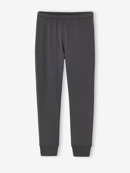 Set van 2 pyjama's voor meisjes gemêleerd grijs - vertbaudet enfant 