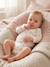 Set van 3 babybody's met lange mouwen ecru - vertbaudet enfant 