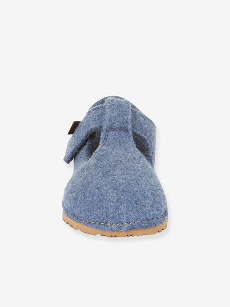 FLEXY WOOLY BAREFOOT FRODDO blotevoetensloffen voor kinderen gemêleerd grijs+gemêleerd roze+jeansblauw+nachtblauw - vertbaudet enfant 
