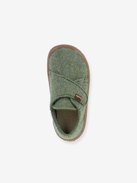 Barefoot sloffen voor kinderen BAREFOOT WOOLY Froddo beige+fuchsia+gemêleerd grijs+gemêleerd roze+groen+jeansblauw+nachtblauw+rood - vertbaudet enfant 