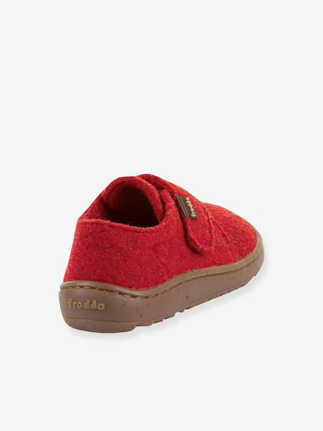 Barefoot sloffen voor kinderen BAREFOOT WOOLY Froddo beige+fuchsia+gemêleerd grijs+gemêleerd roze+groen+jeansblauw+nachtblauw+rood - vertbaudet enfant 