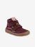 Schoenen met klittenband BAREFOOT TEX AUTUMN FRODDO voor kinderen bordeauxrood+nachtblauw+olijf+paars - vertbaudet enfant 