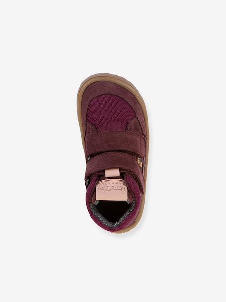Schoenen met klittenband BAREFOOT TEX AUTUMN FRODDO voor kinderen bordeauxrood+nachtblauw+olijf+paars - vertbaudet enfant 