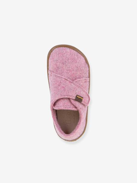 Barefoot sloffen voor kinderen BAREFOOT WOOLY Froddo beige+fuchsia+gemêleerd grijs+gemêleerd roze+groen+jeansblauw+nachtblauw+rood - vertbaudet enfant 