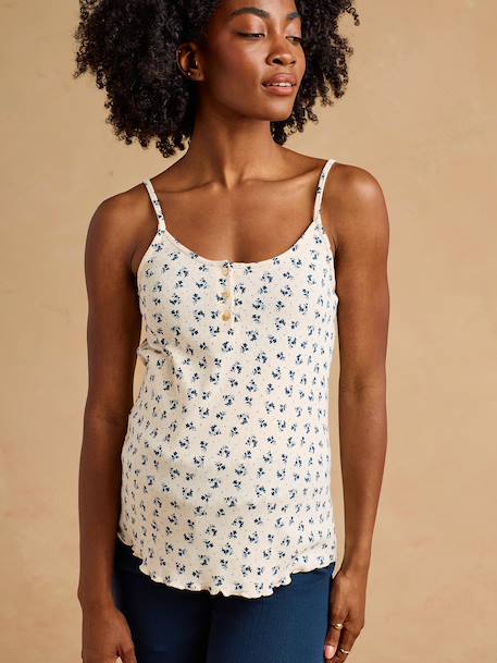 3-delige pyjama zwangerschap marineblauw - vertbaudet enfant 