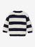 Gestreepte babytrui met lange mouwen marineblauw+terracotta - vertbaudet enfant 