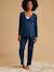 3-delige pyjama zwangerschap marineblauw - vertbaudet enfant 