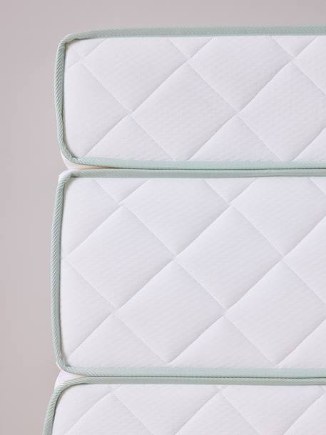 Anti-mijtschuimmatras met BI-OME-behandeling voor evolutief kinderbed 90x140/170/190 cm WIT - vertbaudet enfant 