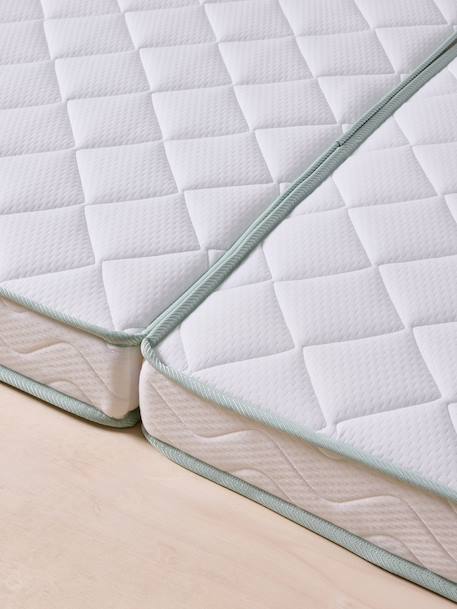 Matras tegen huisstofmijten voor meegroeibed Wit - vertbaudet enfant 