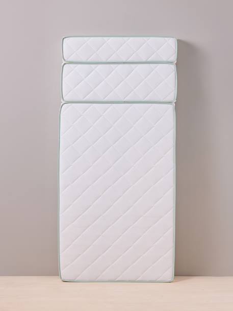 Anti-mijtschuimmatras met BI-OME-behandeling voor evolutief kinderbed 90x140/170/190 cm WIT - vertbaudet enfant 