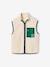 Sherpa bodywarmer jongen ecru+karamel - vertbaudet enfant 