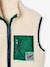 Sherpa bodywarmer jongen ecru+karamel - vertbaudet enfant 