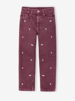 -Geborduurde mom fit voor meisjes