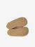 Soepel leren laarzen met rits en elastiek beige+kameel+marineblauw - vertbaudet enfant 