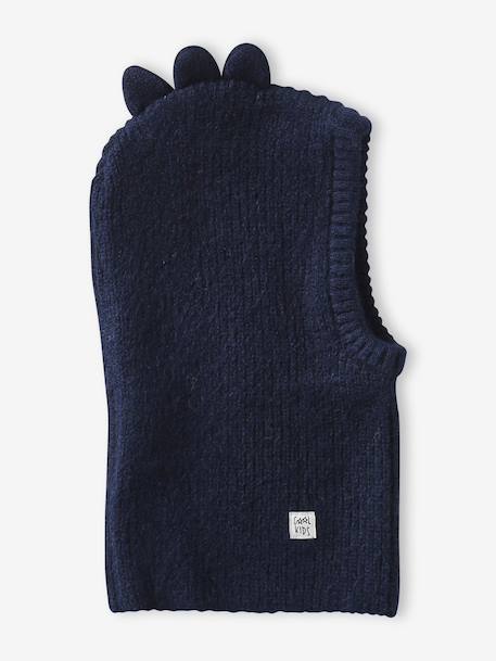 Bivakmuts dino voor jongens marineblauw - vertbaudet enfant 