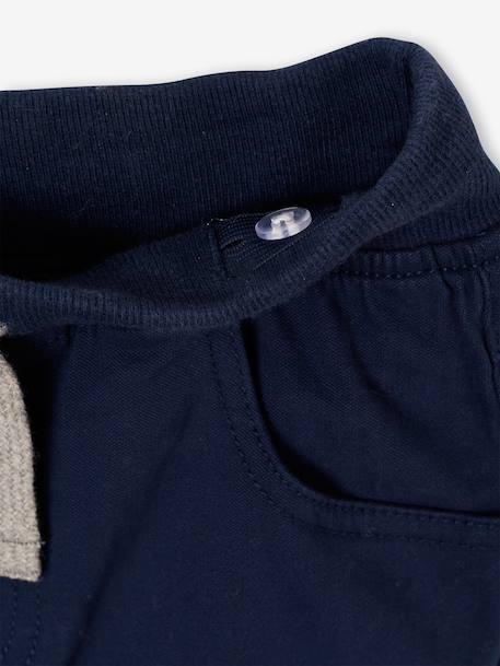Jongensjoggingbroek, eenvoudig aan te trekken grijsblauw+kaki+karamel+marineblauw - vertbaudet enfant 